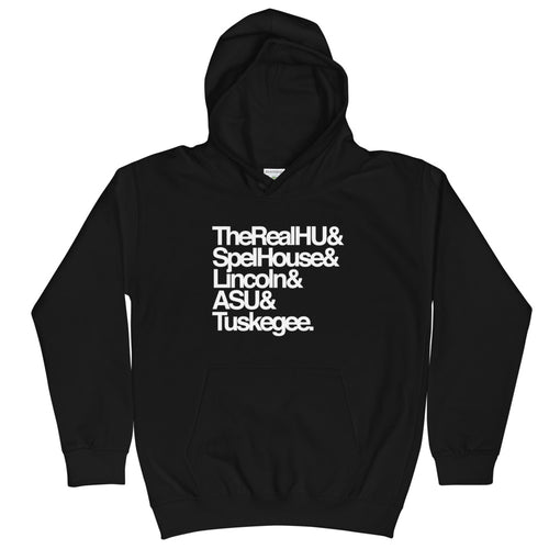 HBCU Legacy Youth Unisex Hoodie - Customize Your Top 5 HBCUs