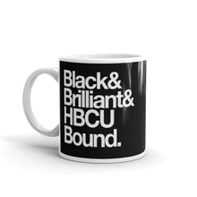 Black Brilliant HBCU Bound Mug